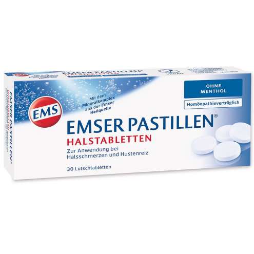 Emsské pastilky bez mentolu 30ks